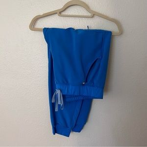 FIGS Capri Blue LP Regular Zamora Jogger